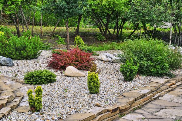 Rock Landscaping in Houma