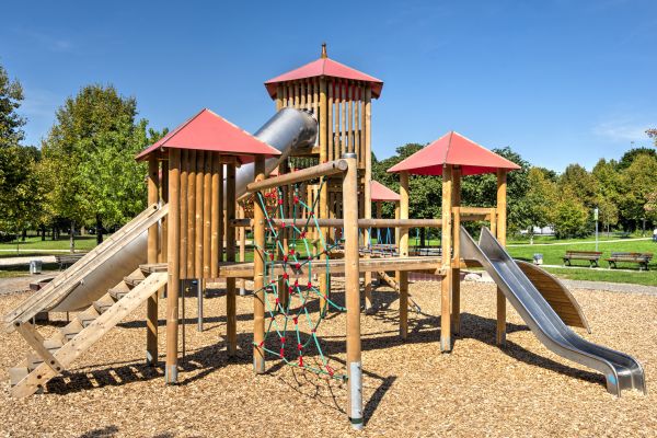Playground Mulching Service in Houma