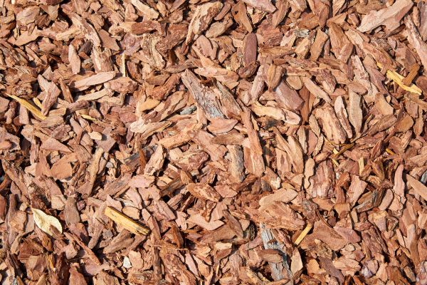 Pine Mulch Spreading in Houma