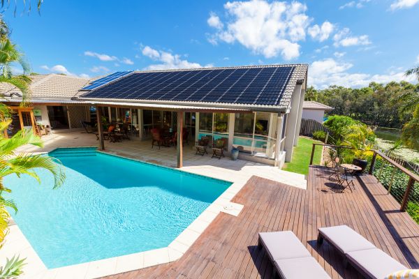 Pool Deck Landscaping in Houma